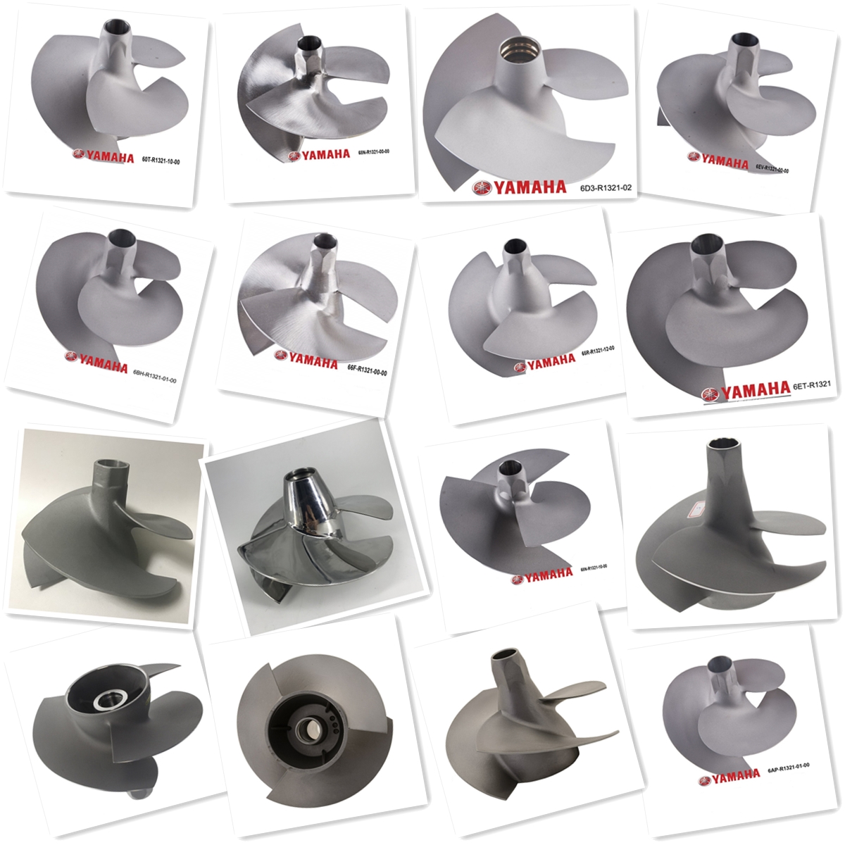 OEM No. 6EVR13210000 Stainless Steel Impeller for Yamaha Jet Ski GP1800 Buy 6EVR13210000