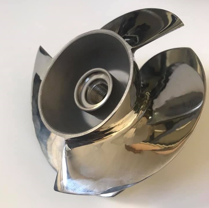 OEM No. 267000948 Diameter 140mm 3 Blades Jet Ski Impeller For SeaDoo