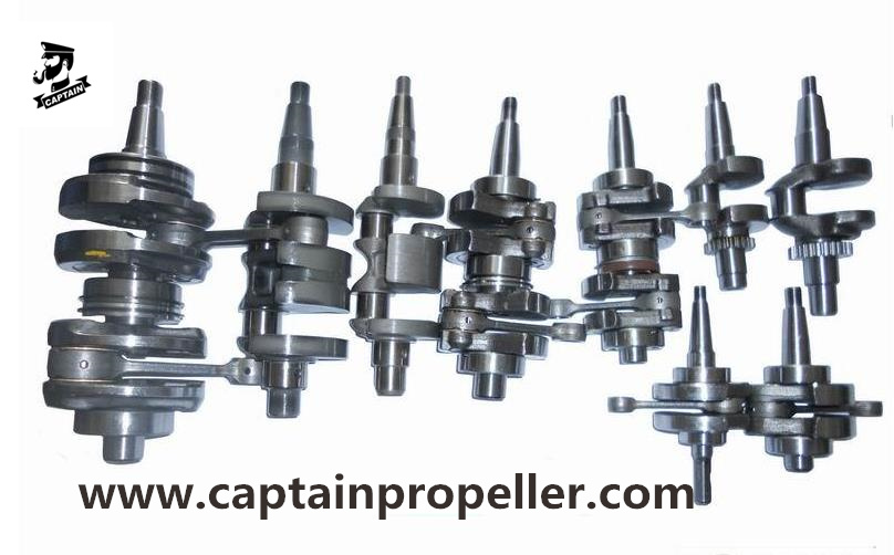  6E5-11411-00 6E5-11411-01 Crankshaft for Yamaha Outboard 115-130 HP 